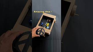 Diy mainan balap mobil unik dari kardus  Cardboard car racing toys diy toys creative idea unik [upl. by Lenny]