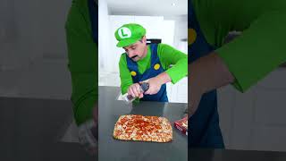 Never make your pizza to spicy supermario [upl. by Odraner]