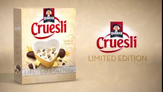 Quaker Cruesli Limited Edition Cookies amp Cream [upl. by Ueihttam]