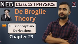 De Broglie Theory in Nepali  Duality  Class 12 Physics Chapter 23  Quantization of Energy NEB [upl. by Introk]