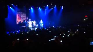 Crooked I Freestyle Live at Slaughterhouse show at Best Buy Theatre  ThatHustlecom [upl. by Dnomayd164]