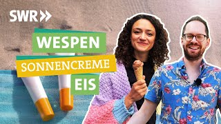 Nachhaltig durch den Sommer – so gehts bei Eis Wespen Sonnenmilch I Ökochecker SWR [upl. by Ynomrah363]