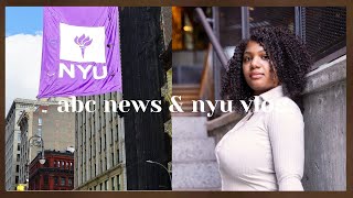 A CHAOTIC DAY OF GRADUATE SCHOOL AT NYU  work amp life in new york city vlog  Milan Alicia [upl. by Ahsimin731]