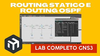 Routing statico e OSPF con MikroTik  MikroTik MTCRE [upl. by Adnalohs]