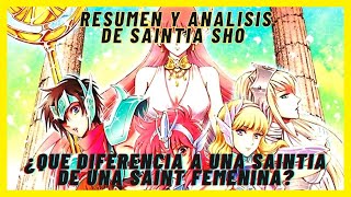 RESUMEN y ANALISIS de SAINTIA SHO ¿Es CANON  SAINTIA SHO REVIEW saintseiya [upl. by Suhail]