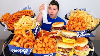 100 Worth of Culvers • MUKBANG [upl. by Hsan]