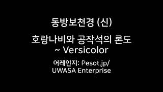 동방보천경신 SQ 스테이지 테마 호랑나비와 공작석의 론도  Versicolor [upl. by Hanna]