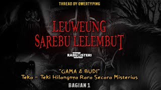 TEKATEKI HILANGNYA RARA ❗️❗️ LEUWEUNG SAREBU LELEMBUT  PART 1  By Qwertytyping [upl. by Agata]