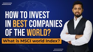 How to invest in TOP companies of the world🌎 What is MSCI World Index HDFC World Index FoF review [upl. by Persas]