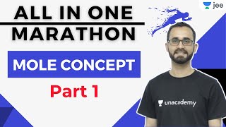 JEE Mole Concept  1  All In One Marathon  Unacademy JEE  JEE Chemistry  Paaras Thakur [upl. by Davine]