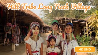 Hill Tribes Long Neck Village Chiang Rai Thailand [upl. by Kenaz]