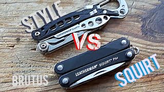 Porównanie Leatherman Squirt PS4 vs Style PS który micro tool jest lepszy [upl. by Verda]