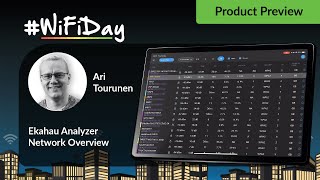 Validate like a Superhero  Analyzer Network Overview  Ekahau WiFi Day 2022 [upl. by Llevrac]