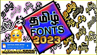 Tamil fonts download link  தமிழ் Fonts 250 🤩 Tamil Fonts  Trending  Picsart  Pixellab font [upl. by Boycie367]