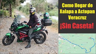 Como llegar de Xalapa a Actopan Veracruz  Betocross [upl. by Anhpad]