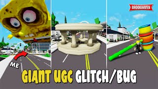 NEW 5 GIANT UGC GLITCHBUG Di Brookhaven IDCODES  Roblox [upl. by Jowett]