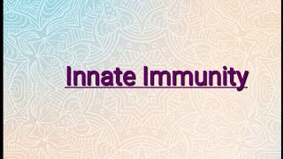 Innate immunity  BZYET 141  IGNOU  BSc ignou immunology cellbiology ami cmi lifescience [upl. by Verile]