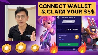 HOW TO CONNECT WALLET TO THETAN ARENA amp EARN USD [upl. by Tham]