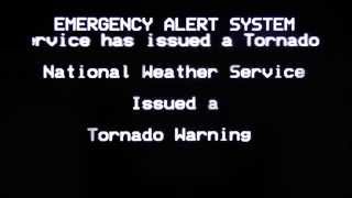 ORIGINAL  Emergency Alert System  Tornado Warning for Knoxville TN March 2 2012 [upl. by Kliman]