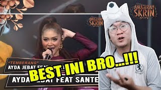 TEMBERANG  AYDA JEBAT Feat SANTESH  ASK2019 INDOREACT [upl. by Pardew]