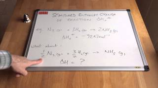 Standard Enthalpy Changes [upl. by Launam]