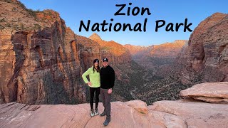 One Day in Zion National Park Emerald Pools Trail Zion Canyon Overlook Watchman Trail amp more [upl. by Aniratac]