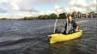 Vissen met de Pro Angler 12 op Loosdrecht fishing with the Hobie kayak Pro Angler 12 Trapkano [upl. by Hgielram]