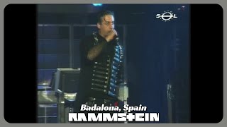 Rammstein  Reise Reise LIVE in Badalona Spain 2004  Proshot Restored [upl. by Ferrigno]