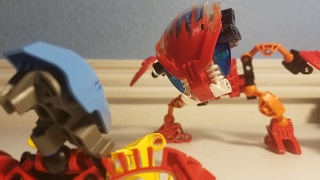 Bionicle Bohrok Customization MOC [upl. by Kerrison]