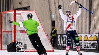 140321Semifinal1av5«AIK»–«Edsbyns IF»❉Svenska Bandy Elitserien 202021❉ [upl. by Ahtekahs]