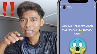 KAWAN AKU KENA GANGGU PUKUL 3 PAGI  SERAM [upl. by Latham]