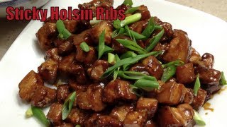 Sticky Hoisin Ribs cheekyricho [upl. by Oiramat148]