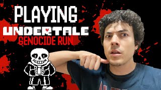 First Time Playing Undertale Genocide Route Part 1 We Are NOT Friends Anymore [upl. by Kcirtapnhoj]