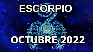 Escorpio Octubre 2022 Horóscopo Mensual [upl. by Paolina]