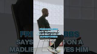 Freddie Gibbs “Rapping on a MADLIB Beat Gives Me SUPERPOWERS” 🚨 [upl. by Maisey]