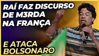 Raí faz discurso na França e detona governoo Bolsonaro [upl. by Lalad]