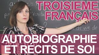 Autobiographie et récits de soi  Français  3e  Les Bons Profs [upl. by Asirahc]