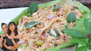 LAAB VEGAN WÜRZIGER THAI SALAT ORIGINAL REZEPT [upl. by Kenney]