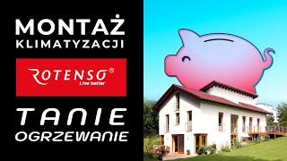 TANIE OGRZEWANIE DOMU  Klimatyzacja do ogrzewania  3 x Rotenso Imoto [upl. by Mylander]