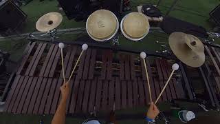 Southlake Carroll 2023 Center Marimba Headcam  La Vie est Belle [upl. by Etsyrk]