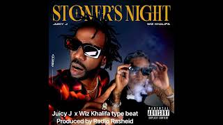 Stoners Night wiz khalifa x Juicy J type beatproduced by Radio Rasheid Free download [upl. by Ahidam]