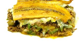 Piñon or Pastelon de Maduros Puerto Rican Lasagna [upl. by Sabir]