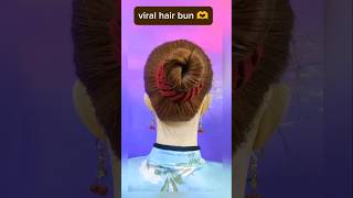 One hair clip different hairstyles 👧 shortsfeed shorts bunhack hair hairstyle hairtok fvpシ [upl. by Laurianne]