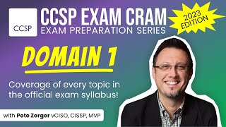 CCSP Exam Cram  DOMAIN 1 2023 [upl. by Bricker143]