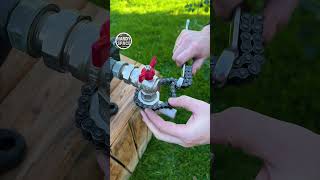 Plumbers wont believe it but this method with a bicycle chain works shorts [upl. by Obed]