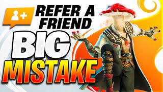 You NEED To Know This BEFORE Doing The ReferAFriend Quests Theres A BIG MISTAKE On The Website [upl. by Artur]