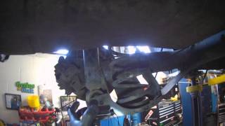 VW A4 Rear axle removal [upl. by Eitsyrk]