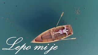 Tanja Žagar  Lepo mi je Official video [upl. by Rother]