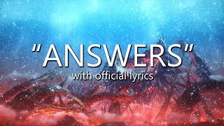 quotAnswersquot with Official Lyrics  Final Fantasy XIV [upl. by Toole]