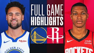 WARRIORS at ROCKETS  FULL GAME HIGHLIGHTS  April 4 2024 [upl. by Ardnik]